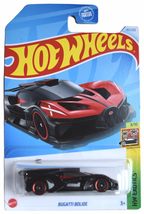 Hot Wheels Bugatti Bolide, HW Exotics 3/10 [Black/red] 185/250 - $10.89