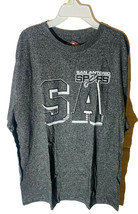 Majestic Athletic Men&#39;s San Antonio Spurs Short-Sleeve T-Shirt XL BLACK - £16.56 GBP