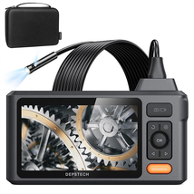 5&quot;IPS Screen Borescope, 1080P Dual Lens Industrial Endoscope Camera with Lights, - £140.35 GBP