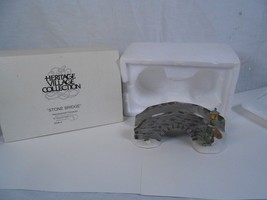 Dept 56 Dickens&#39; Heritage Village Collection- Stone Bridge #6546-3 Retir... - $18.50