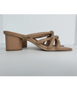New Dolce Vita FOOTWEAR Zasa Studded Crisscross Sandal In Cafe - Size 9.5 - £27.26 GBP
