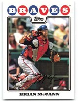 2008 Topps #294 Brian Mccann Nmmt Braves - $1.46