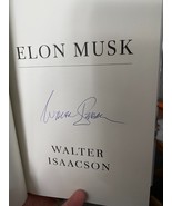 Elon Musk by Walter Isaacson - Hardcover *AUTOGRAPHED* - $71.24
