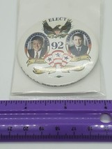 1992 Bill Clinton Al Gore Presidential Campaign Button pin pinback Vintage - £3.87 GBP