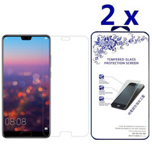 2-Pack For Huawei P20 Pro Tempered Glass Screen Protector - £12.14 GBP