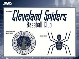 Cleveland Spiders 8X10 Logos Photo Baseball Picture Mlb - £3.87 GBP