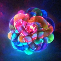 Aasha&#39;s Knotted Ball - Flashing Bouncy - Tactile - Visual Sensory - Fidg... - $10.96