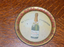 Vintage Gold Seal Champagne Tip Tray - $1,107.21 MXN