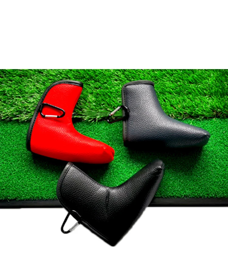 Sporting 1Pc PU Leather Golf Blade Putter Head Cover Protector Bag Waterproof Go - £32.95 GBP