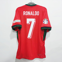 Cristiano Ronaldo #7 Portugal UEFA European 2024 Final vs. France Home J... - $66.00+