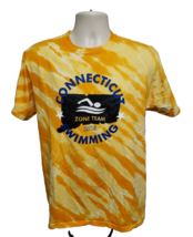 2015 Connecticut Swimming Zone Team Adult Medium Tie Dye TShirt - £14.80 GBP