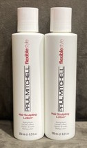 (2) PACK! PAUL MITCHELL FLEXIBLE STYLE HAIR SCULPTING LOTION -8.5 OZ EA ... - $59.99