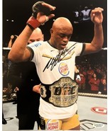 Anderson Silva Signed 8x10 UFC MMA Photo COA Hologram - $128.65