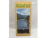 Vintage 1973 Idaho Official Highway Map Brochure - £28.18 GBP