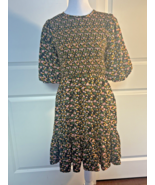 Melloday Smocked Dress  Med, Pre-Owned - $35.63 CAD