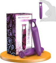 Women Sex Toys Mini Vibrator Bullet with 12 Vibrating Modes, Sex Toy (Purple) - £9.91 GBP