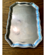 Vintage RWP Wilton Armetale Columbia PA Queen Anne Pewter 13&quot; X 8.5&quot; Tray - $369.89 MXN
