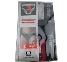 Knocker Men&#39;s Bikini Briefs Pack of 3, Size Large - £9.24 GBP