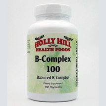 Holly Hill Health Foods, B Complex 100, 100 Capsules - £19.18 GBP