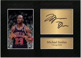 Michael Jordan   Signed Limited Edition Pre Printed Memorabilia Photo Reproducti - £7.99 GBP