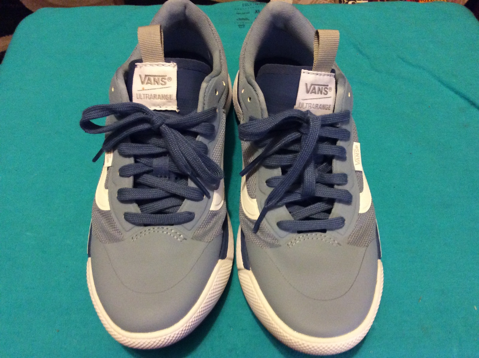 VANS ULTRARANGE WOMENS GREY / WHITE SHOES - STYLE 721356 - WOMENS 7.5 / ... - $54.49