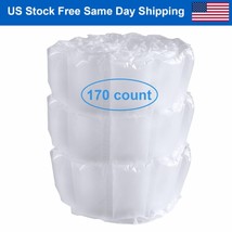 170 Count 4X8&quot; Prefilled Air Pillows 20 Gallon Void Fill Packing Bubble ... - £25.19 GBP