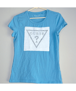Guess Logo Silver Sequins Top - $12.29 CAD