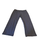 Hanes Unisex Men Women Fleece Sweatpants Large Wide Leg Blue Joggers Pants - £18.36 GBP