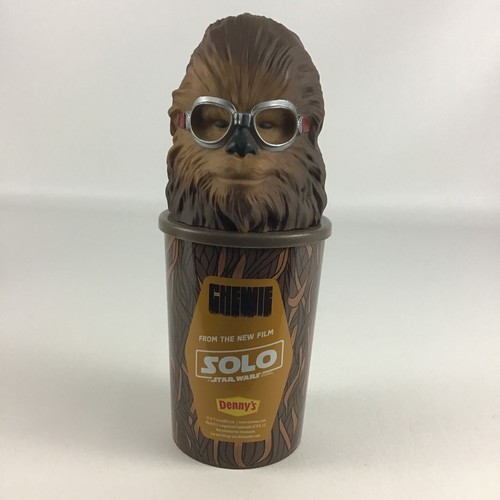 Solo A Star Wars Story Denny&#39;s Chewie Chewbacca Cup Straw Collectible Lu... - $18.76