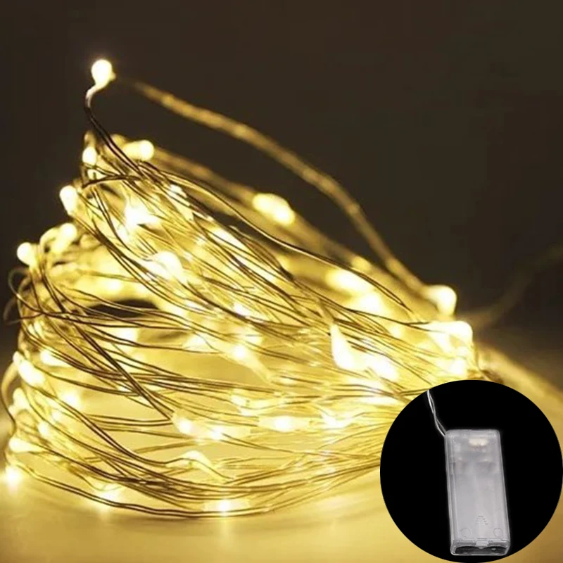 LED String lights Fairy Gar Cooper Wire For Outdoor Home Christmas Wedding Party - $72.93