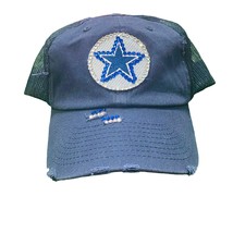 Sweet Texas Treasures distressed truckers cap in Navy - size One Size - $56.43