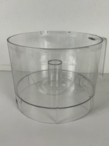Hamilton Beach Food Processor Replacement Bowl Clear Plastic 6.5 inch 702R - $11.30
