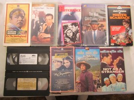 Lot Of 10 Vhs Classic Movies Competition Scarface Maltese Falcon Etc [10E2] - £14.58 GBP