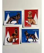 MILITARY WORKING DOGS - 2019 - Set of 4 INDIVIDUAL MNH - Scott #5405-5408 - $3.99