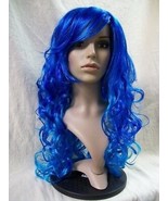 Mixed Blue Pop Art Superhero Wig Comic Book Funky Anime Rave Party Cospl... - $39.30 CAD