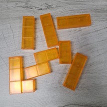 Jenga Special Tetris Edition with Translucent Orange Replacement Parts Blocks - £3.15 GBP