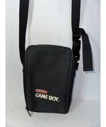 Vintage Nintendo Gameboy Soft Carrying Travel Case Shoulder Bag Black - $299.30 MXN