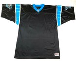 Vintage 90s Carolina Panthers Tamaño 50 2XL Negro Azul Fútbol Jersey Rip... - $65.10