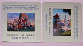 2 2000 RUGRATS IN PARIS Movie 35mm COLOR SLIDES  - $13.62 CAD