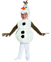 Disguise Baby&#39;s Disney Frozen Olaf Deluxe Toddler Costume,White,Toddler XS (12-1 - $129.82