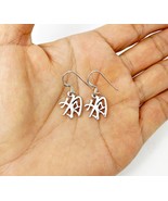 Chinese Dog Zodiac Sign Earrings 925 Sterling Silver, Chinese Zodiac Ear... - $35.00