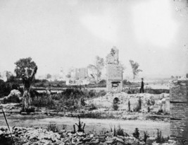 Ruins of homes in Hampton, Virginia 1865 - 8x10 US Civil War Photo - £6.93 GBP