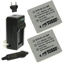 Wasabi Power Battery (2-Pack) and Charger for Pentax D-LI8, D-LI85, D-L1... - $31.99