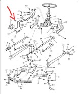 New OEM new Holland Front Axle Hydraulic Tube E4NN3A563BA - $99.00
