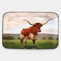 Texas Longhorn Long Horn Steer Armored Card Wallet RFID Protection Ident... - £11.61 GBP