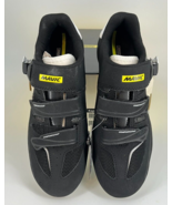 NEW Mavic Ksyrium Elite W II Cycling Shoes Black White Womens US 8.5 MSR... - $39.95