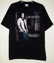 Joe Nichols Concert Tour T Shirt Vintage 2002 Man With A Memory Size Large - £31.34 GBP