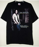 Joe Nichols Concert Tour T Shirt Vintage 2002 Man With A Memory Size Large - £31.38 GBP