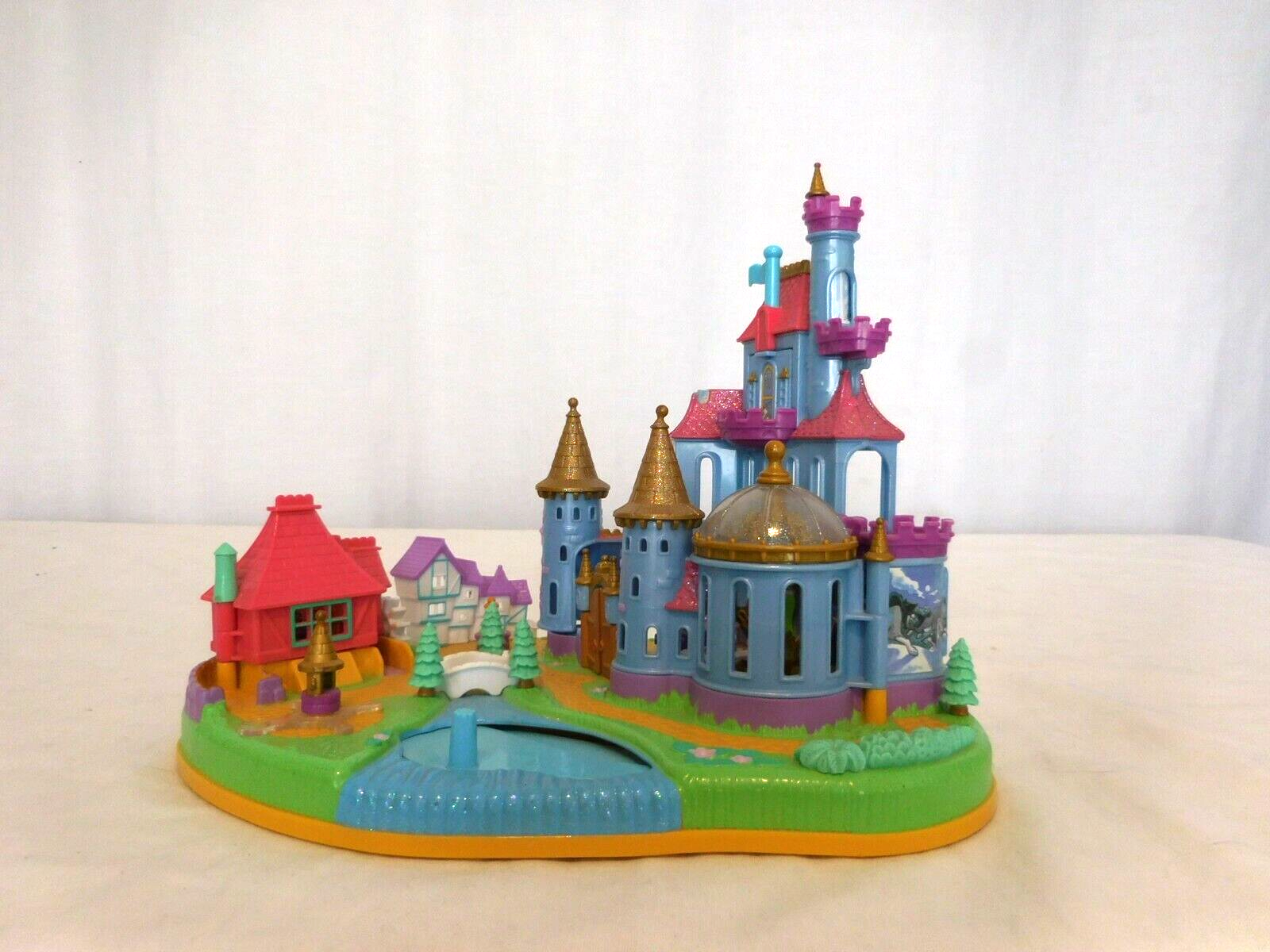 Polly Pocket Beauty and the Beast Disney's Belle Magical Castle Vintage - £104.86 GBP