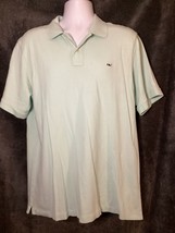 Vineyard Vines  Classic fit Aqua Pique Polo Short Sleeve Shirt Mens Size... - £12.37 GBP